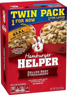 Deluxe Beef Stroganoff Hamburger Helper Twin Pack