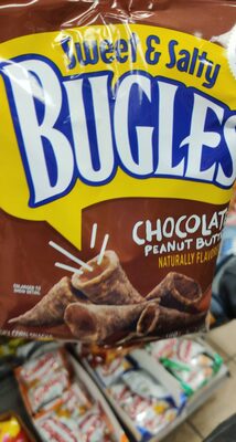 Bugles Sweet and Salty Chocolate Peanut Butter Snacks