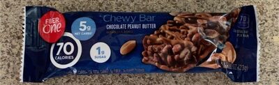 Fiber One 70 Calorie Chocolate Peanut Butter Chewy Bar