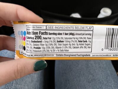 Nature Valley Protein Peanut Almond & Dark Chocolate Chewy Bar