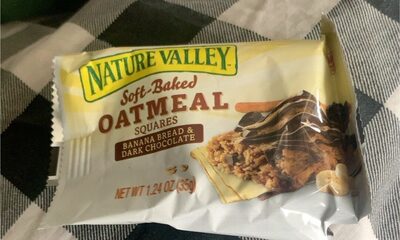 Nature Valley Banana Bread & Dark Chocolate Soft Baked Oatmeal Squares