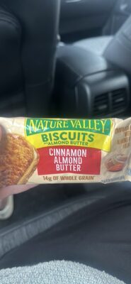 Nature Valley Cinnamon Biscuits with Almond Butter Filling