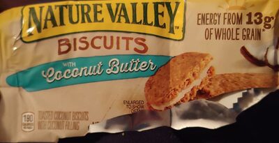 Nature Valley Toasted Coconut Biscuits with Coconut Filling