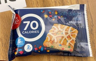 Fiber One 70 Calorie Birthday Cake Baked Bar