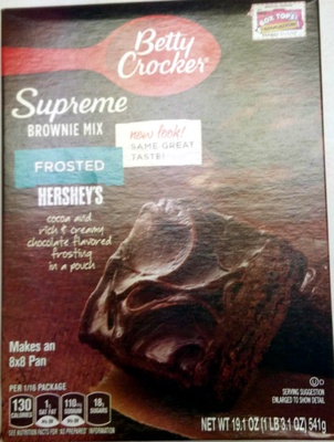 Betty Crocker Delights Supreme Frosted Brownie Mix