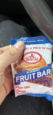 Blueberry Fruit Bar, Blueberry