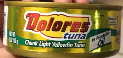 Chunk Light Yellowfin Tuna In Vegetable Oil, Chunk Light