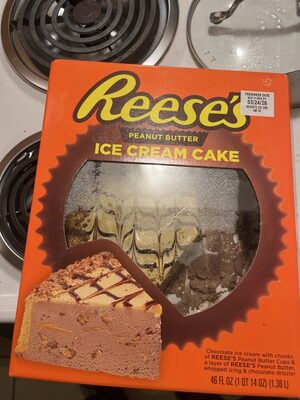 Premium Peanut Butter Ice Cream Cake, Peanut Butter