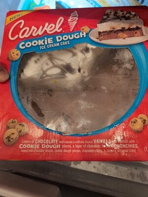 Cookie Dough Ice Cream Cake, Cookie Dough