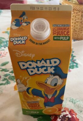 100% Orange Juice From Concentrate With Pulp, Orange