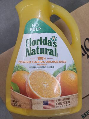 100% Premium Florida Orange Juice, Orange