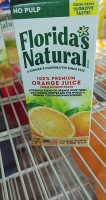 No Pulp Orange Juice, Orange