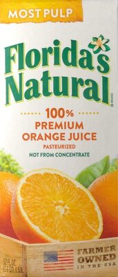 100% Premium Orange Juice, Orange
