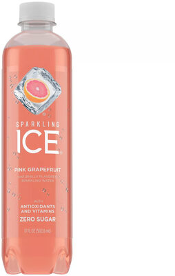 Sparkling Ice Pink Grapefruit 17oz Bottle EA