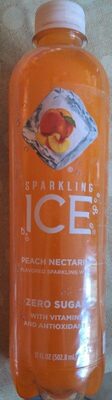 Peach Nectarine Flavored Sparkling Water, Peach Nectarine