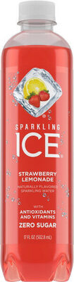 Sparkling Ice Strawberry Lemonade 17oz Bottle EA