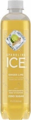 Ginger Lime Flavored Sparkling Water, Ginger Lime