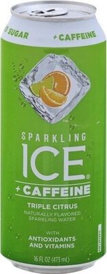 Sparkling Ice +Caffeine Citrus Twist 16oz Can EA