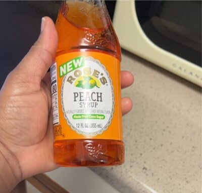 Peach Syrup, Peach 