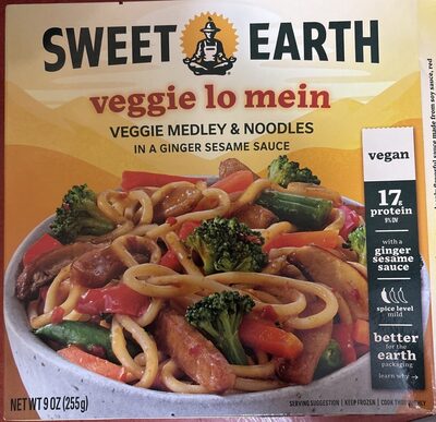 Veggie Lo Mein Veggie Medley & Noodles In A Ginger Sesame Sauce, Veggie Lo Mein