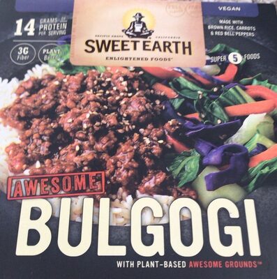 Bulgogi Made With Plant-Based Brown Rice, Carrots & Red Bell Peppers, Bulgogi