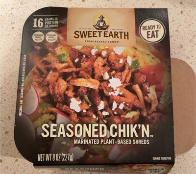 Sweet Earth Plant Based Shredded Seasoned Taco Chik'n