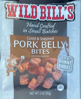 Smoked, Cured & Seasoned Pork Belly Bites, Smoked, Cured & Seasoned Pork Belly