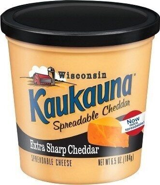 Extra Sharp Cheddar Spreadable Cheddar Cheese, Extra Sharp Cheddar