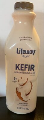 Coconut Kefir Cultured Lowfat Milk, Coconut