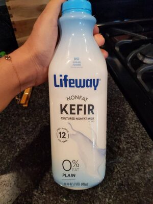 Plain Unsweetened Kefir Cultured Nonfat Milk, Plain