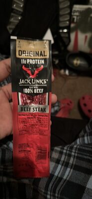 1 Ounce Jack Links Beef Original Steaks  1/1 Count