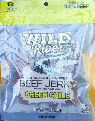 Green Chili Beef Jerky, Green Chili