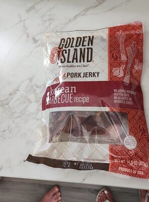 Korean Barbecue Fire-Grilled Pork Jerky Slices, Korean Barbecue