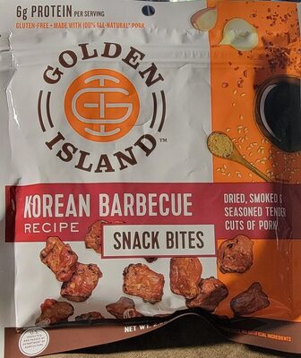 Korean Barbecue Recipe Dried, Smoked & Seasoned Tender Cuts Of Pork Snack Bites, Korean Barbecue