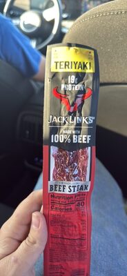 2 Ounce Jack Link's Teriyaki Beef Steaks 1/1 Count