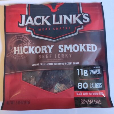 Hickory Smoked Beef Jerky, Hickory Smoked