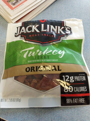 Original Turkey Jerky, Original