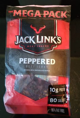 Peppered Beef Jerky, Peppered