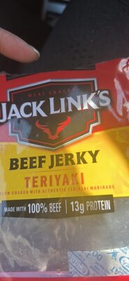 Teriyaki Slow Cooked With Authentic Teriyaki Marinade Beef Jerky, Teriyaki