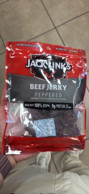 Peppered Beef Jerky, Peppered