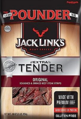 Original Extra Tender Seasoned & Smoked Beef Steak Strips, Original