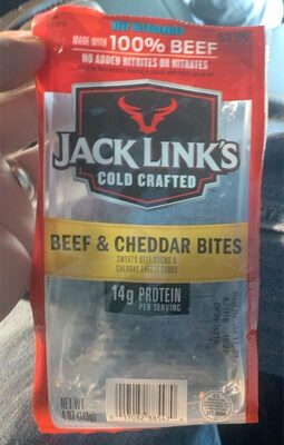 Beef & Cheddar Bites Smoked Beef Sticks & Cheddar Cheese Curds, Beef & Cheddar Bites