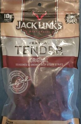 Gluten Free Original Seasoned & Smoked Extra Tender Beef Steak Strips, Original