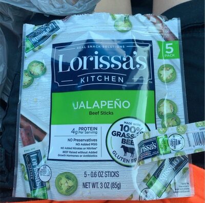 Jalapeno Beef Sticks, Jalapeno