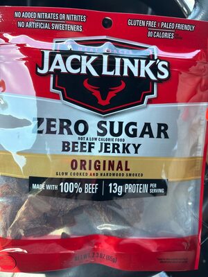 Original Beef Jerky Meat Snacks, Original