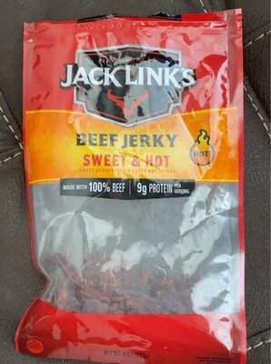 Sweet & Hot Beef Jerky, Sweet & Hot