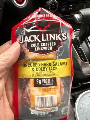 Uncured Hard Salami & Colby And Monterey Jack Cheese