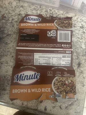Minute Brown & Wild Rice, 8.8 Oz