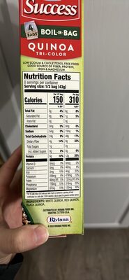 Boil-In-Bag 100% Tri-Color Quinoa