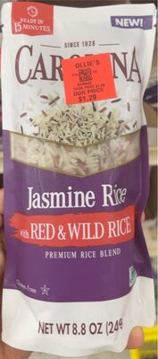 Jasmine Rice With Red & Wild Premium Rice Blend